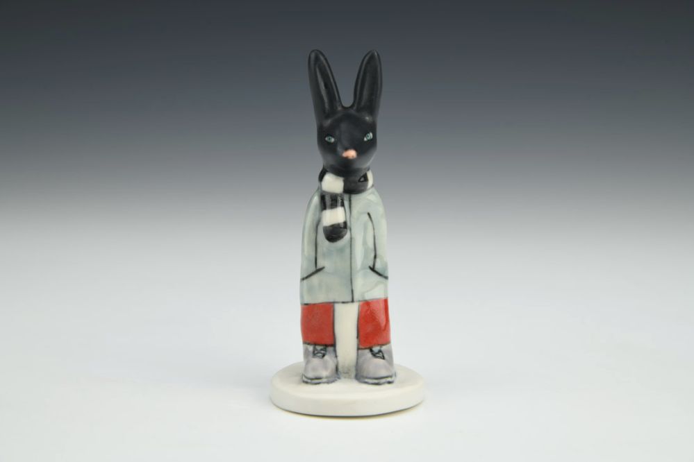 Bundled Black Bunny