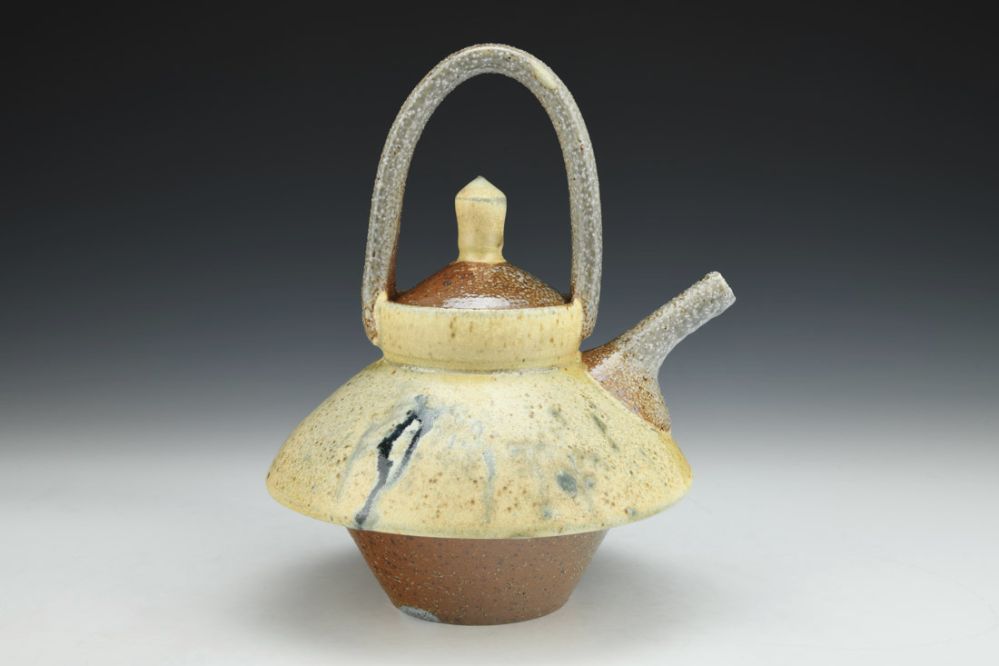 Yellow Skirted Teapot