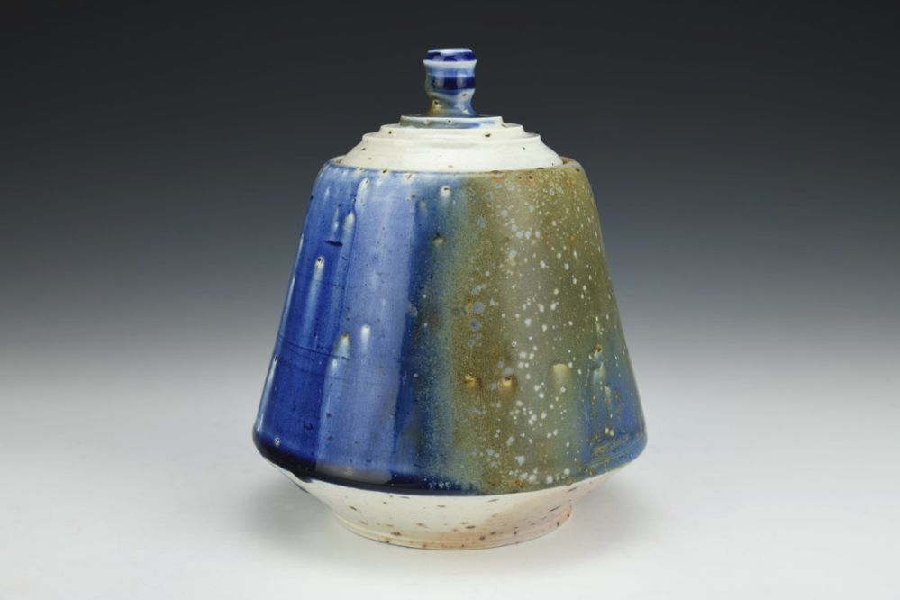 Seaside Tall Tea Jar