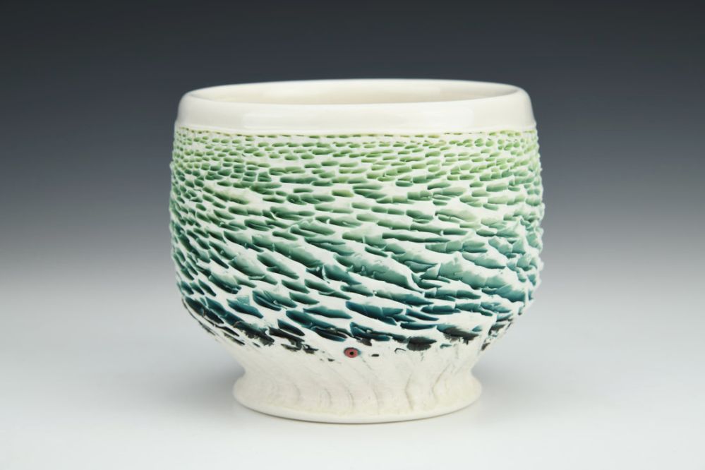 Emerald Sea Tea Bowl