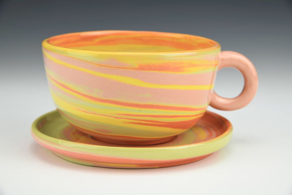 Cappuccino Cup with Saucer