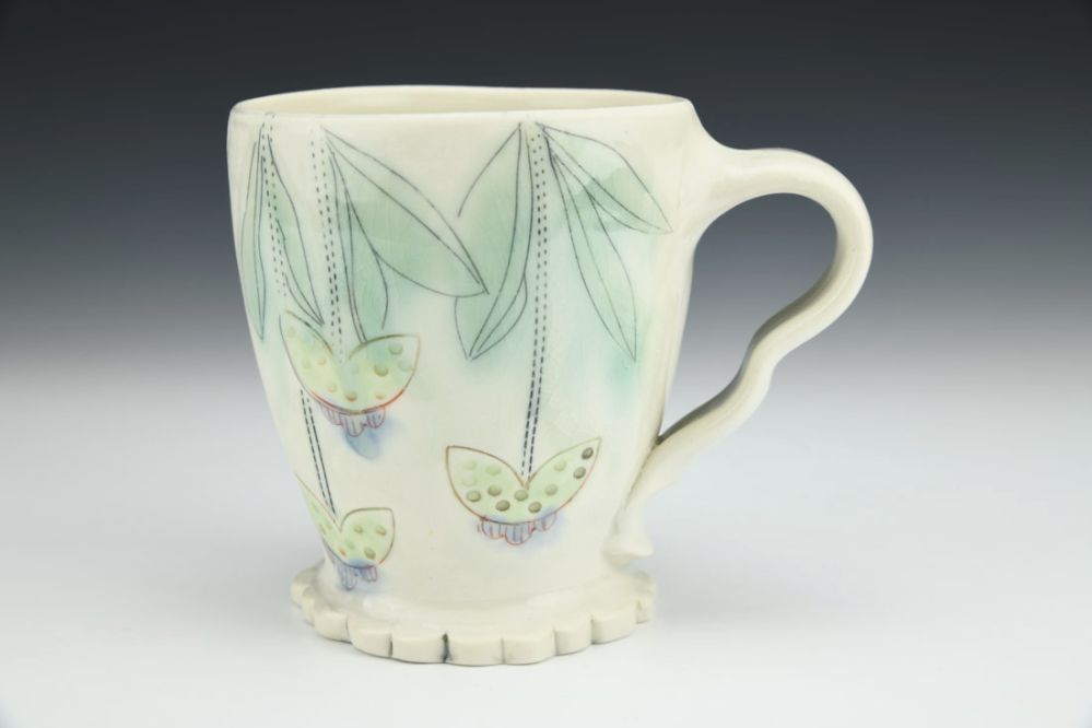 White Leaf Cup