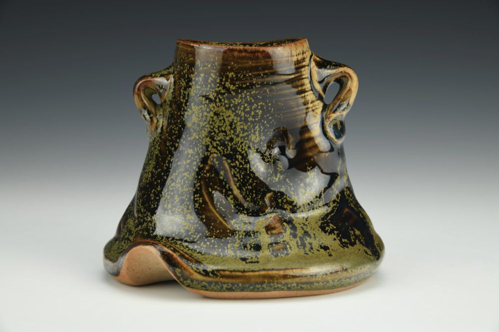 Gold Dust Bud Vase