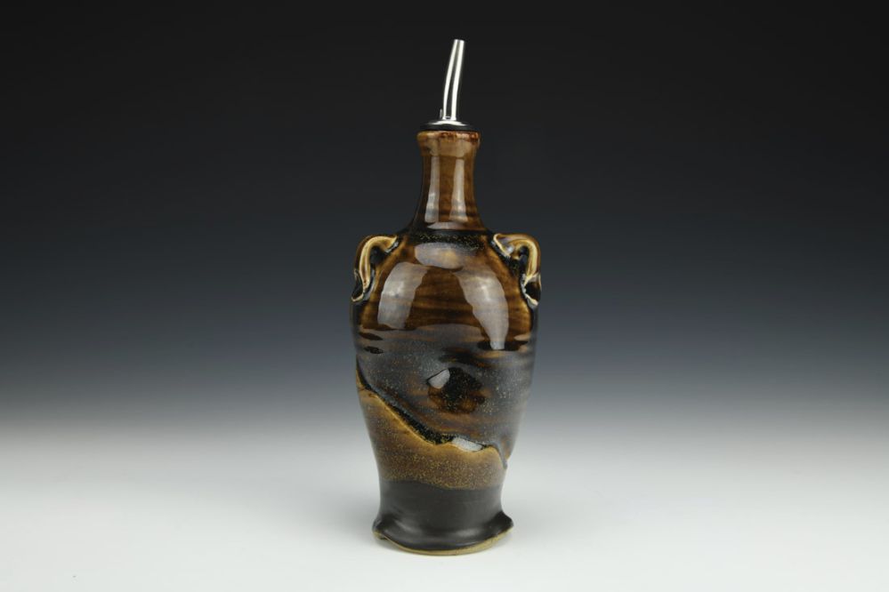 Dusted Oil Bottle