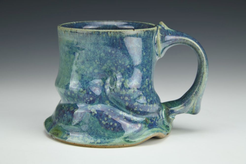 Flat Bottomed Oceanic Mug