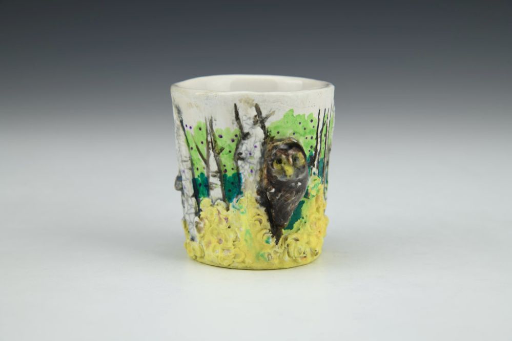 Night Watcher and Wave Rider - Shot Glass