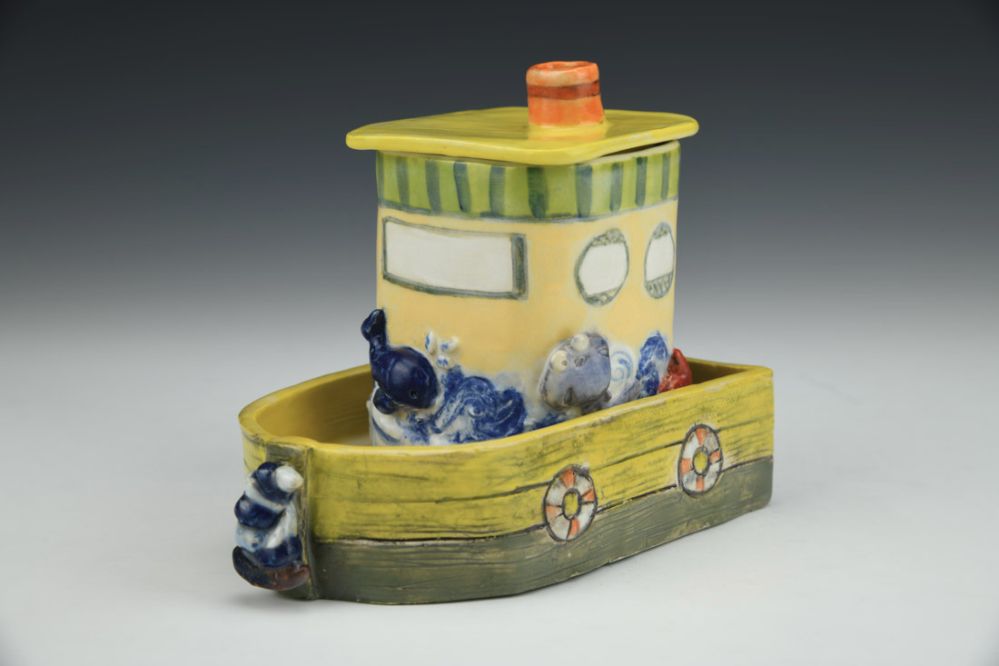 Tugboat Brews - Cup and Saucer