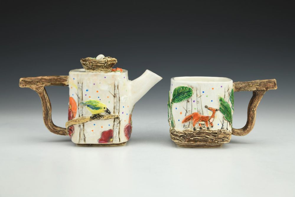 Solo Tea Journey through the Woods