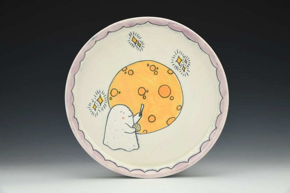 Yes, Cheese Ghost Plate