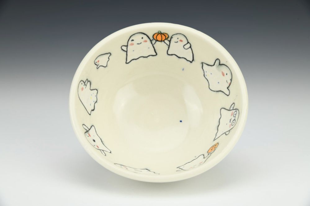 Ghost Party Snack Bowl