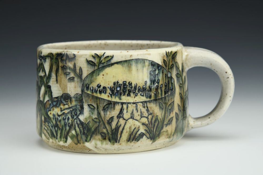 Toadstool Mug, After The Rain