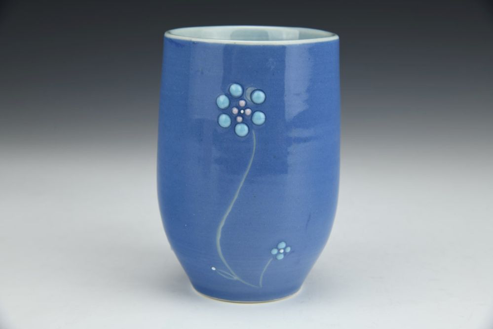 Sapphire Flower Yunomi