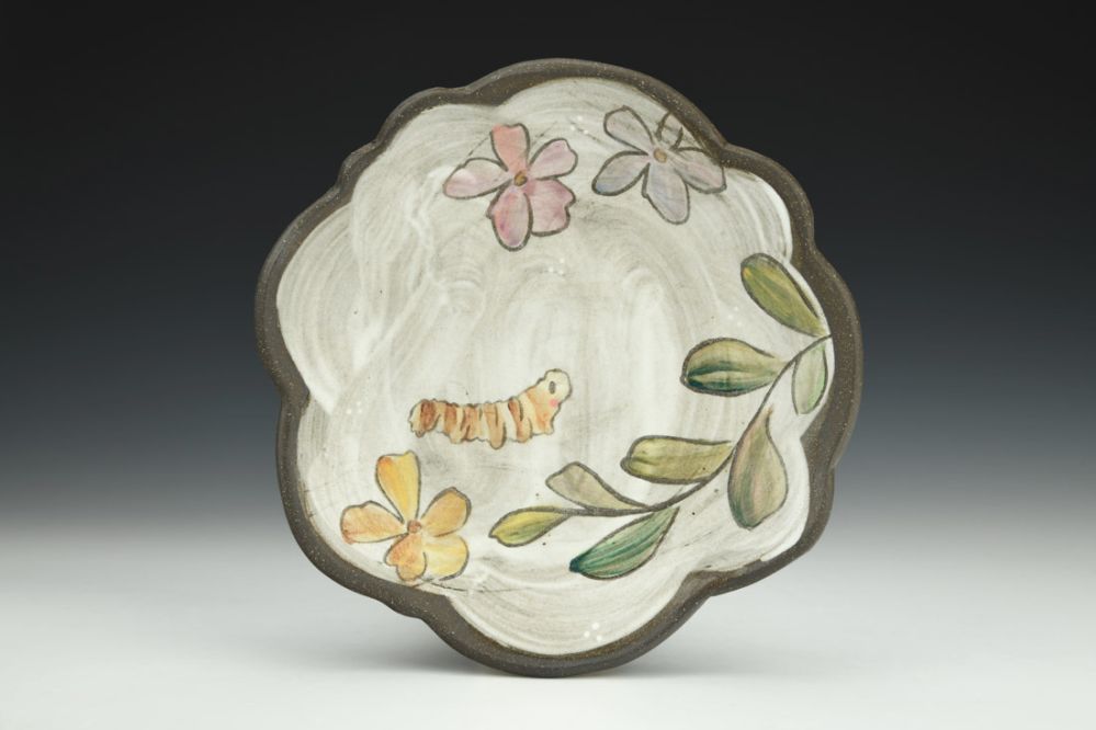 Caterpillar Scallop Lunch Plate