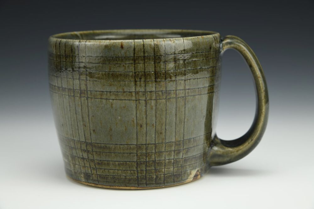Gingham Inlay Mug
