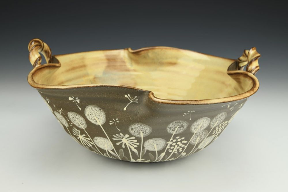 Dandelion Serving Bowl