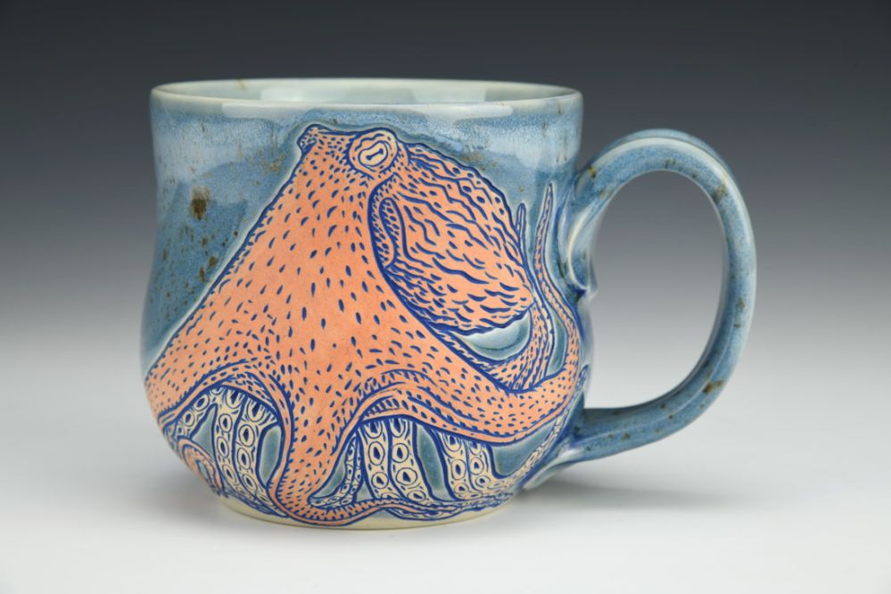 Giant Pacific Octopus Mug