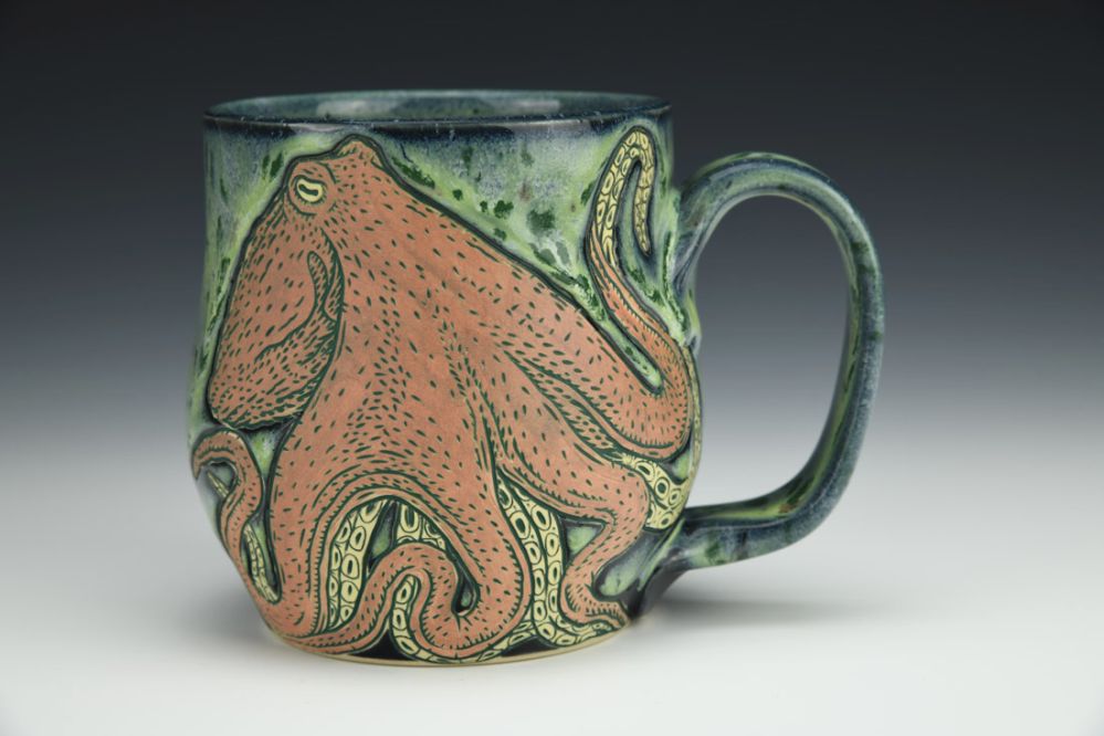 Giant Pacific Octopus Mug