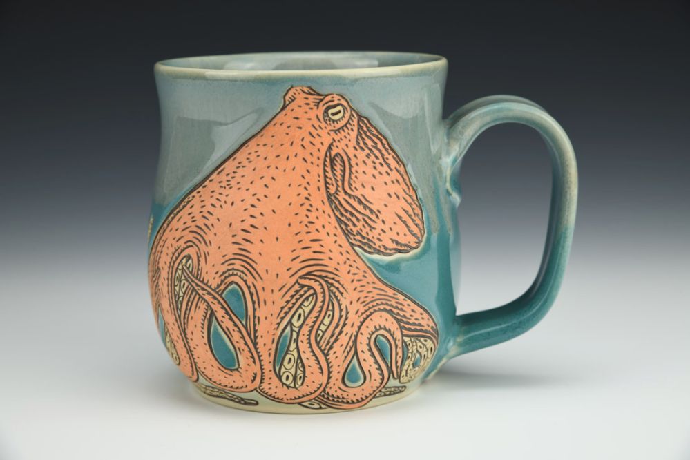 Giant Pacific Octopus Mug