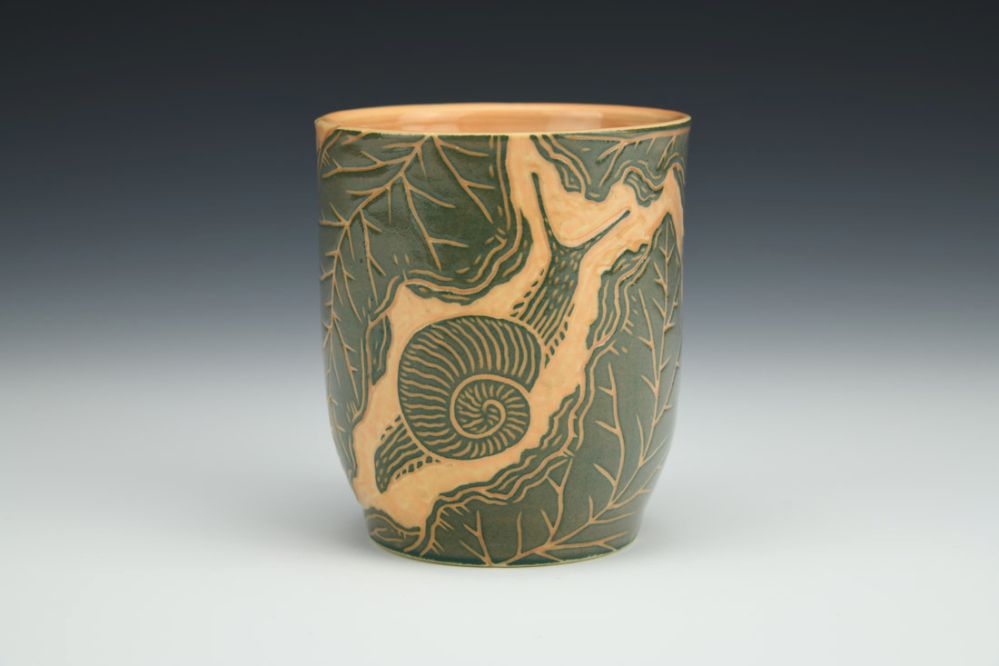 Small Snail and Kale Cup