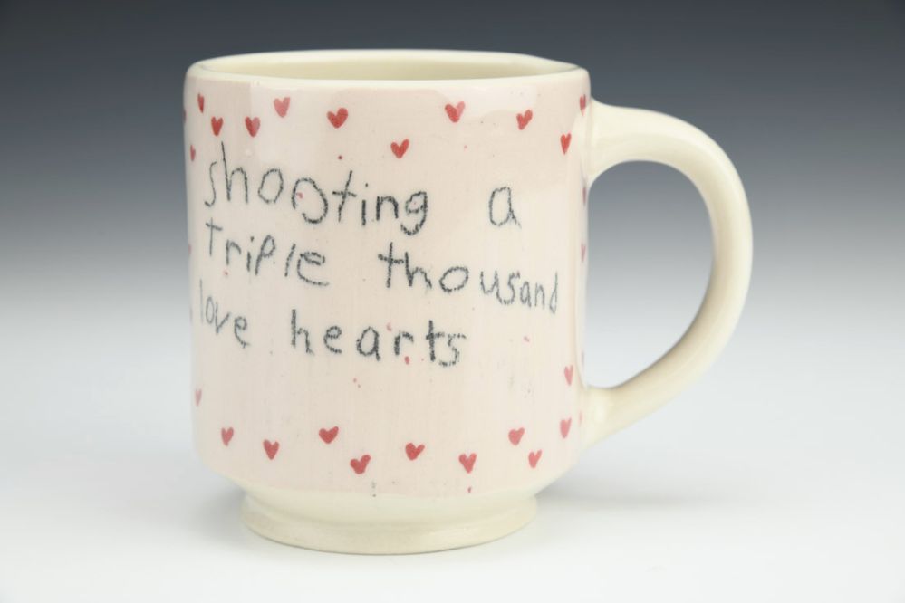 Shooting Love Hearts Mug