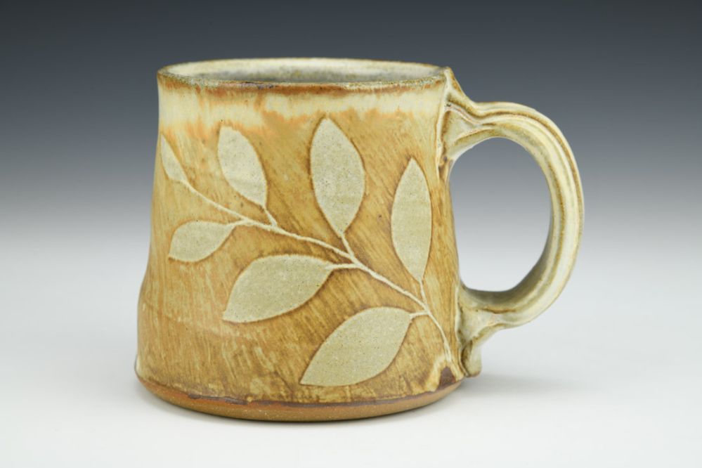Mug with Leaves