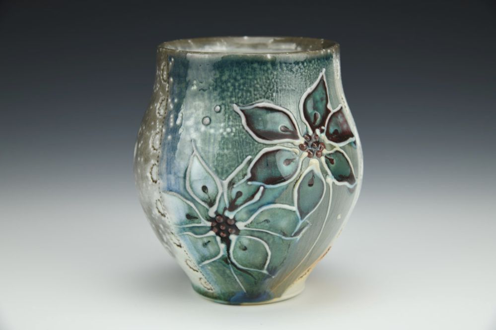 Hazy Green Blossom Cup