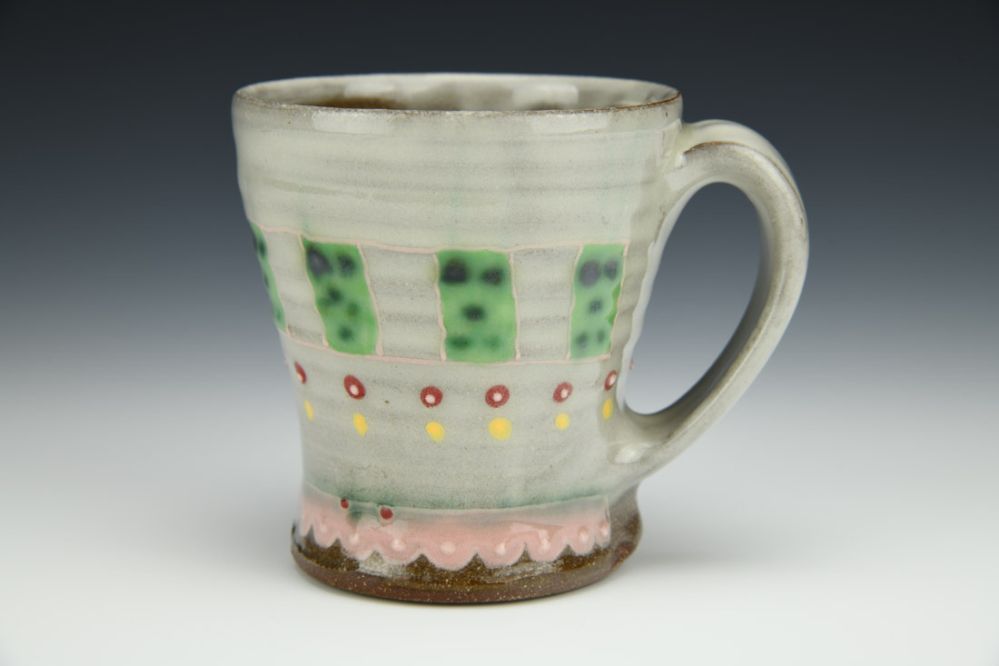 Green Stripe Mug