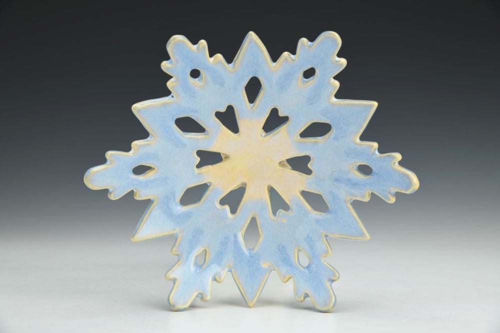 Snowflake Chocolate Dish