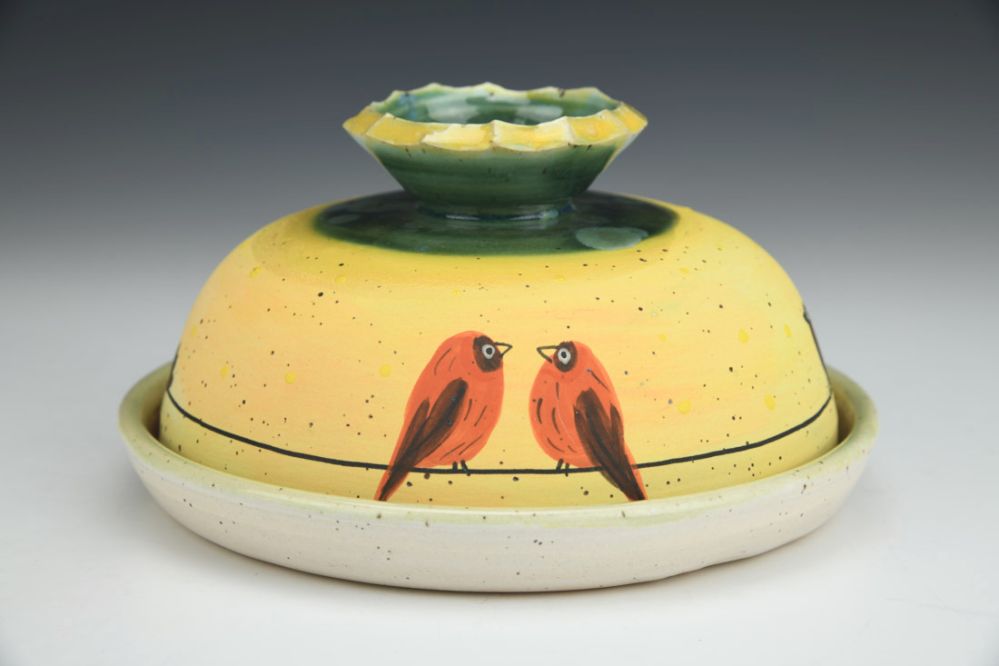 Round Shape Butter Dish