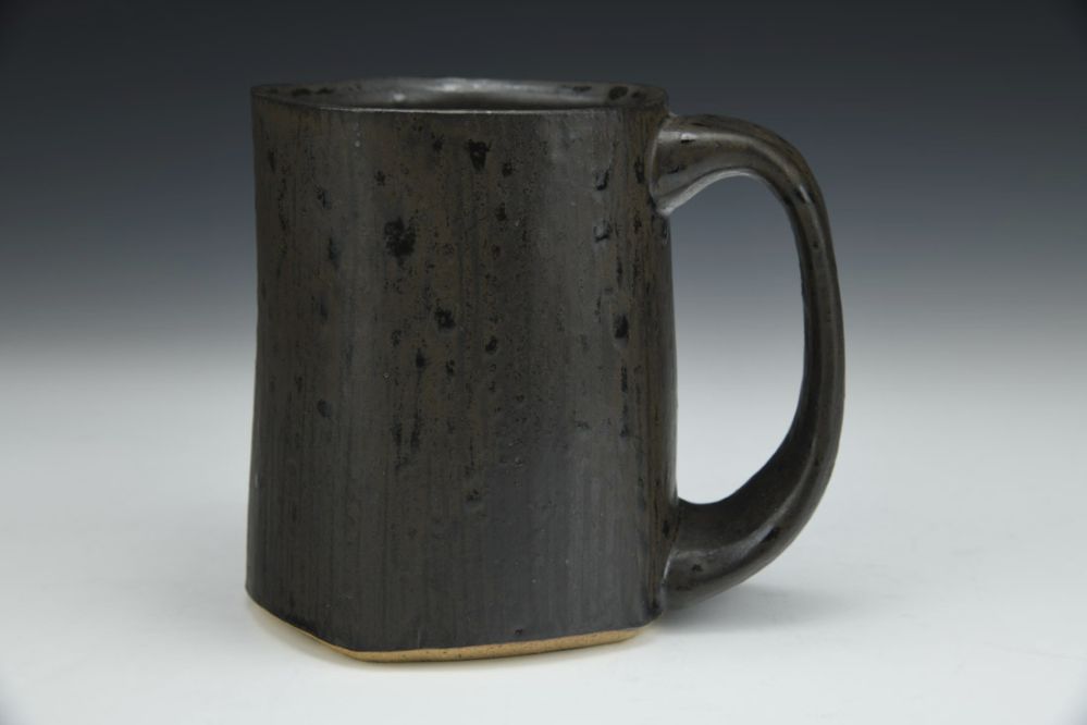 Large Black Mug