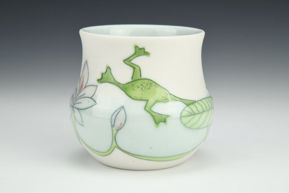 Lilypad Frog Tumbler