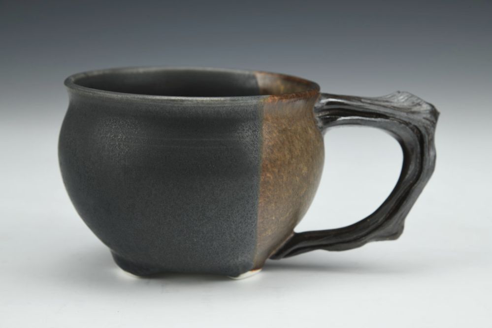 Cauldron Mug with Twig Handle