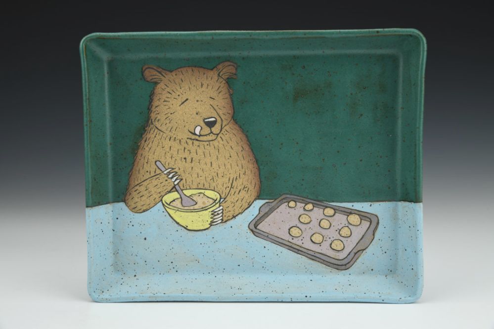 Bear Cookie Tray