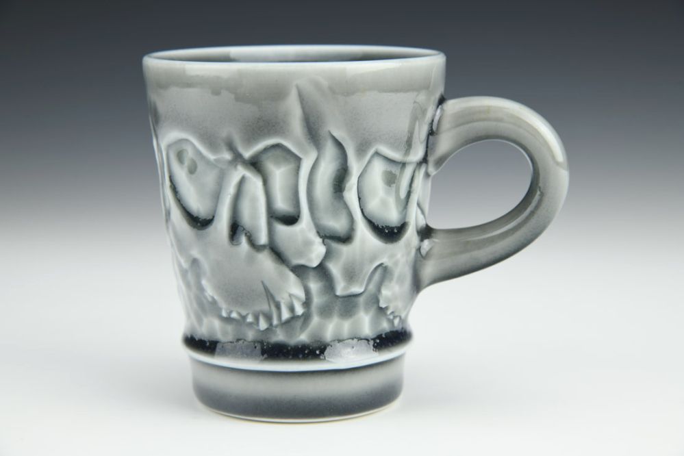 Grey Skull Sipper