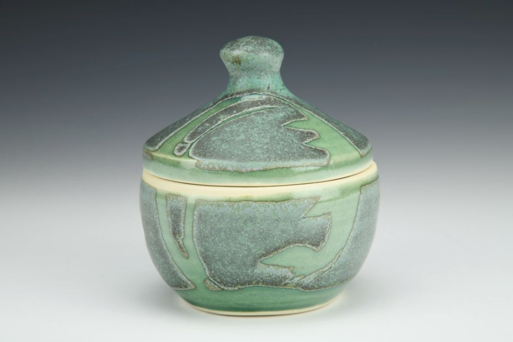 Small Covered Jar