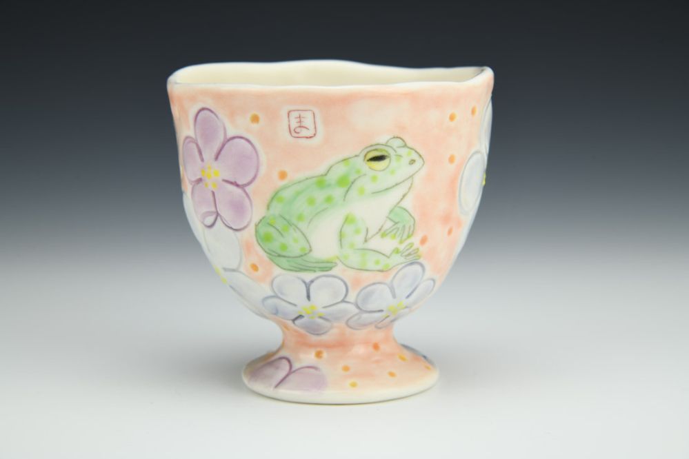 Frog Sipping Cup
