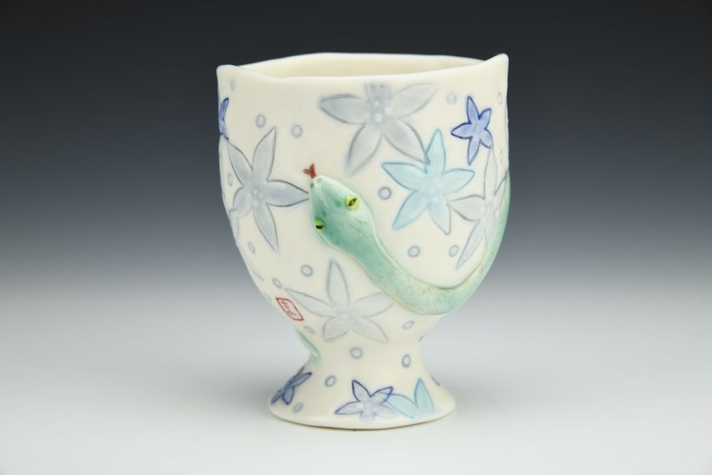 Snake Sipping Cup