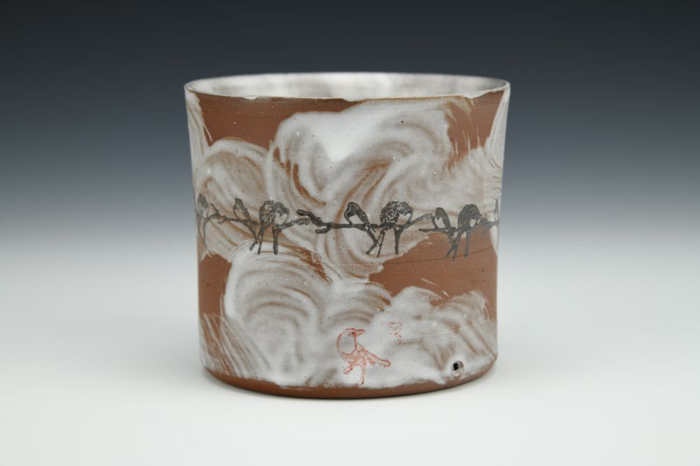 Birds on a Wire Cup