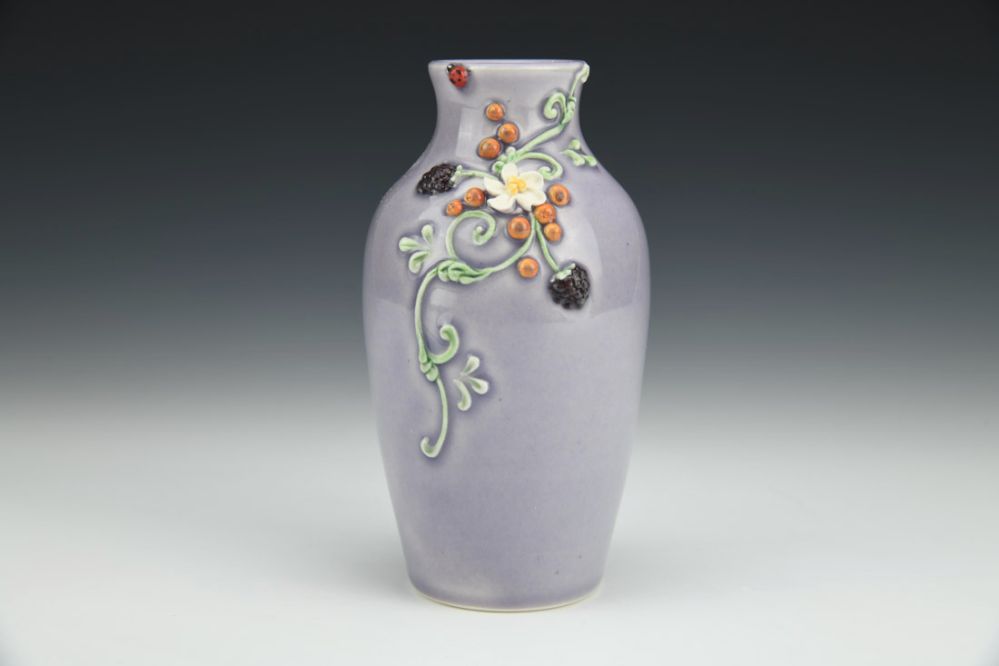Summer Twilight Bud Vase