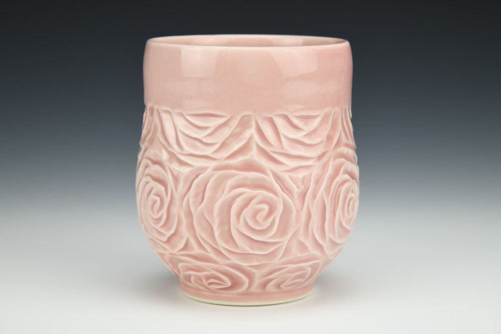 Carved Rose Cup in Petal