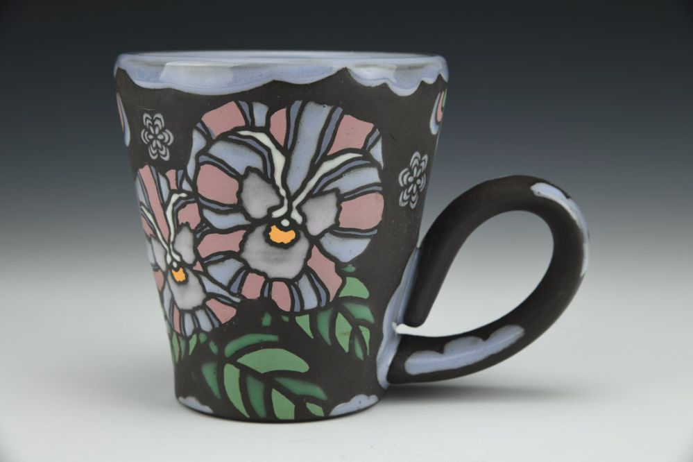 Pansy Mug