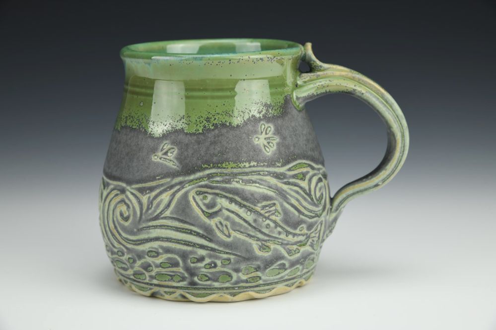 Evening Trout Stream Mug