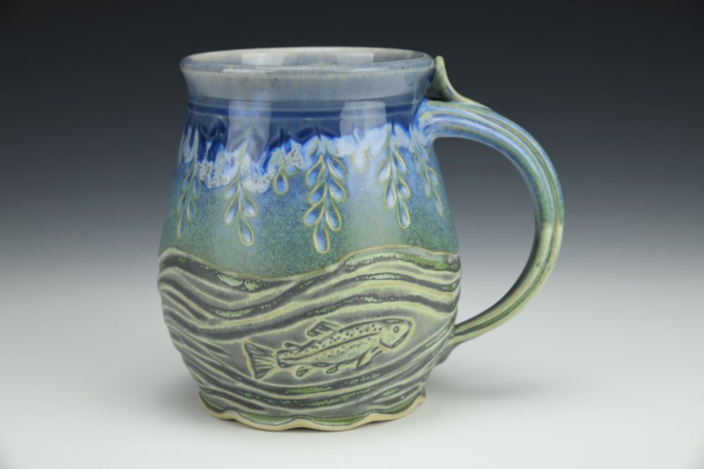 Spring Trout Stream Mug