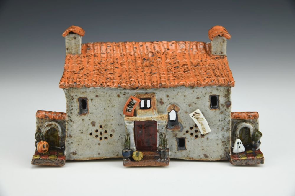 Halloween in Santa Barbara - Tealight Holder