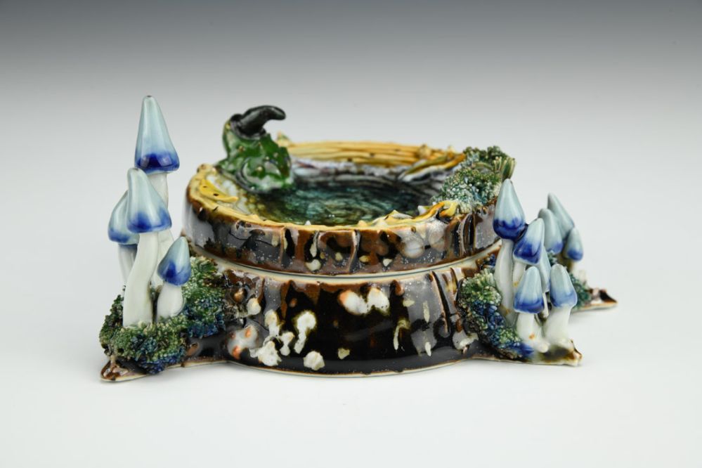 Tree Stump Jewelry Box