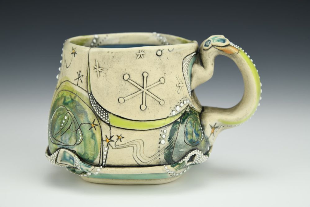 Peacock Mug