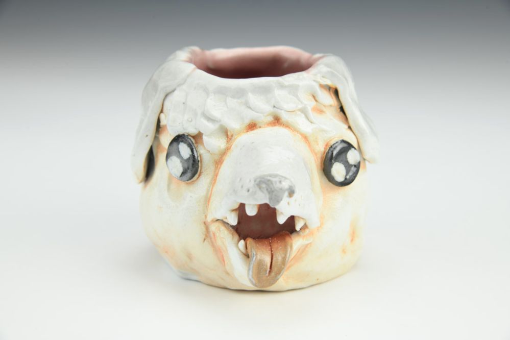 Dog Head Cup