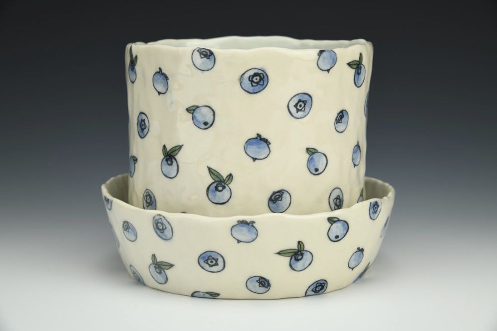 Two Part Blueberry Planter