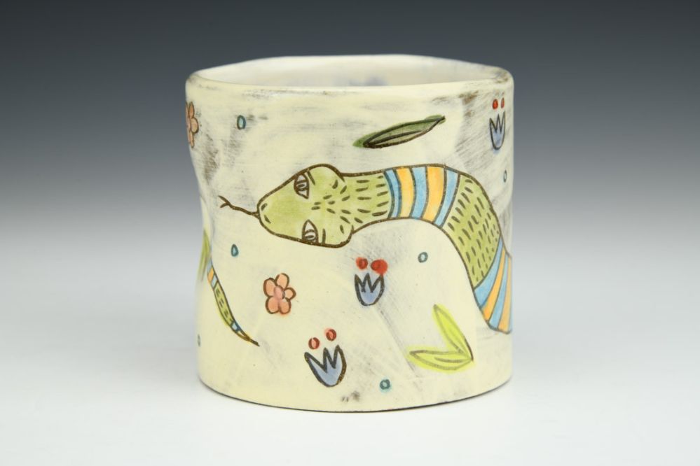 Loopy Garden Snake Cup