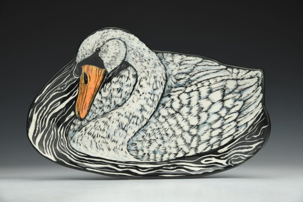Swan Platter
